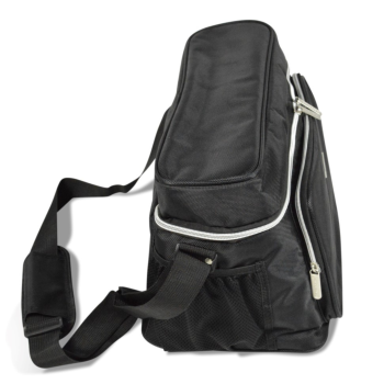 Preview: Kühltasche im geschlossenen Zustand von der Seite fotografiert